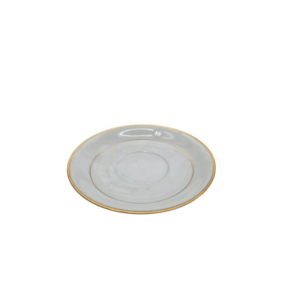 Noritake Gold Rimmed Porcelain Saucer Plate